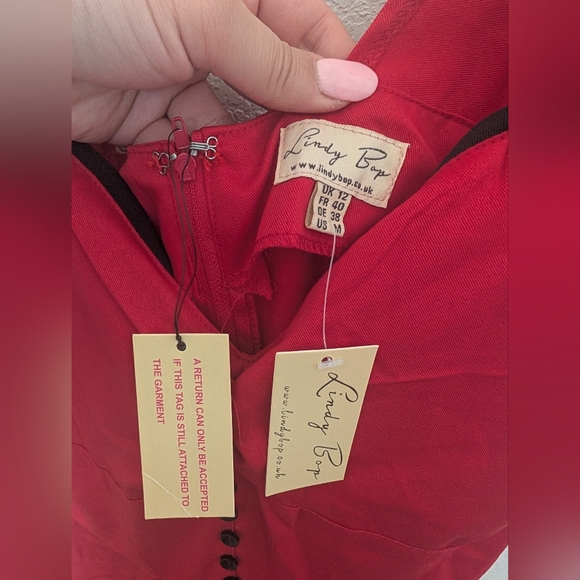 Lindy Bop Pinup Dress NWT - Picture 3 of 3